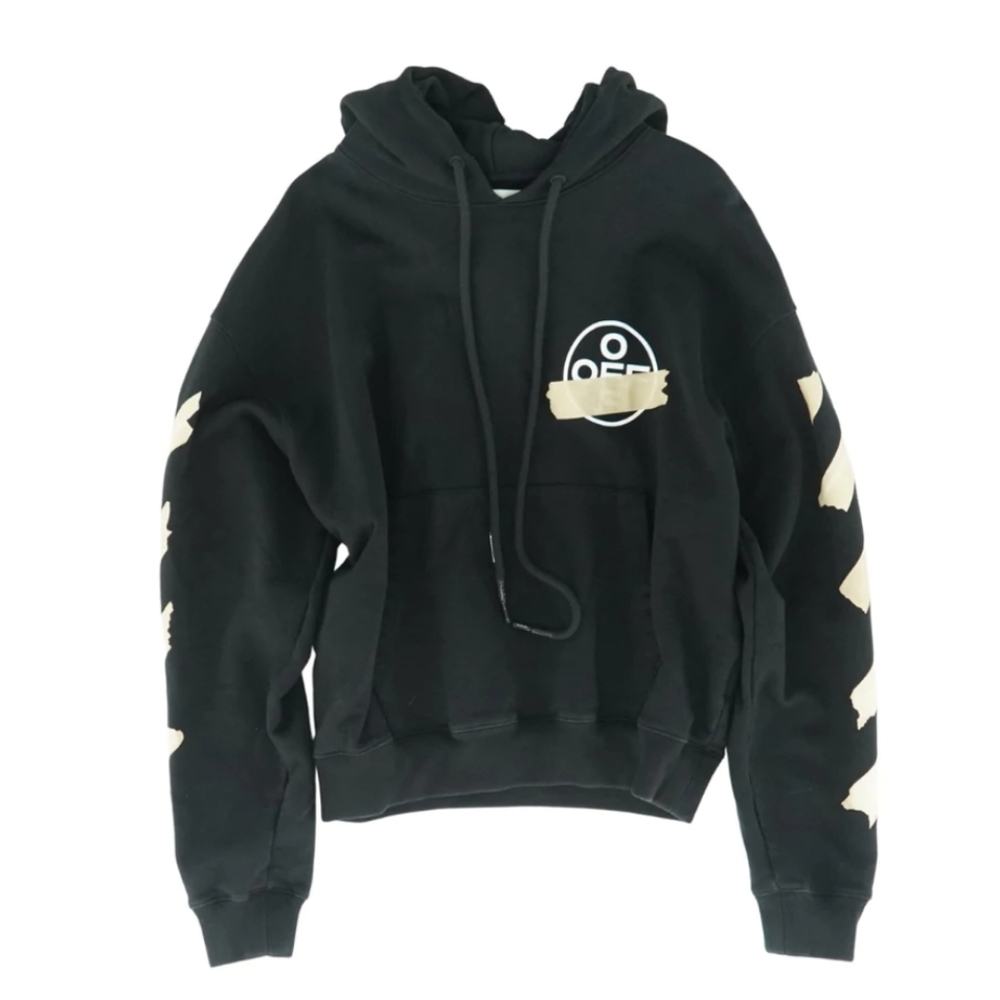 Off White brand Tapes Arrow Hoodie